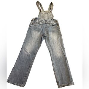 Lucky brand boyfriend overalls xs